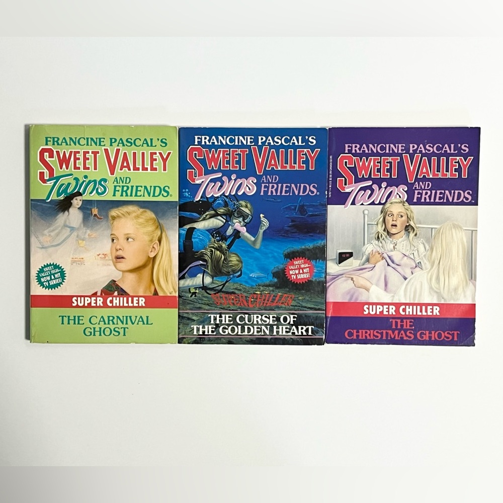 Sweet Valley Twins SUPER CHILLER books